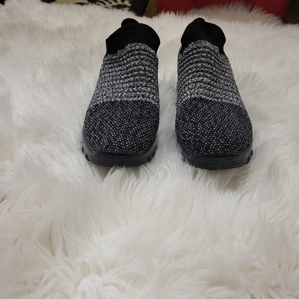 Black and Gray Women's Comfort Dress Shoes‎ Size 10.5 - Picture 5 of 5